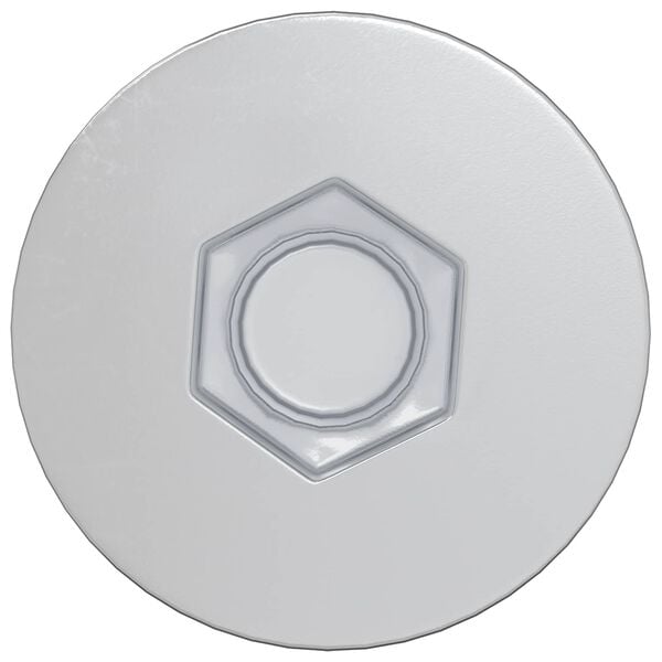 vidaXL Confirmat-ruuvit 2500 pcs Hopea Metalli