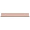 vidaXL Kelluva hylly 2 pcs Pinkki 30 x 9 x 2,5 cm Ter&auml;s