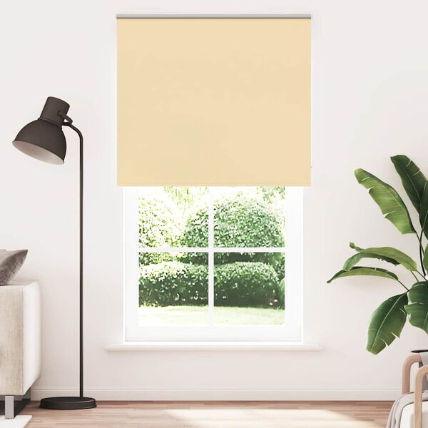 vidaXL Rullakaihdin Blackout Beige 125x210 cm Kankaan leveys 121,6 cm