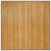 vidaXL Matto neli&ouml; musta 100x100 cm bambu