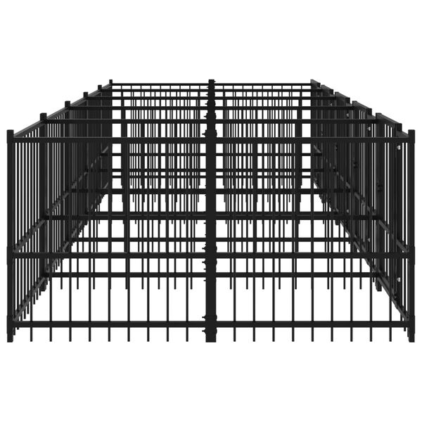 vidaXL Koiran ulkoh&auml;kki ter&auml;s 9,38 m&sup2;