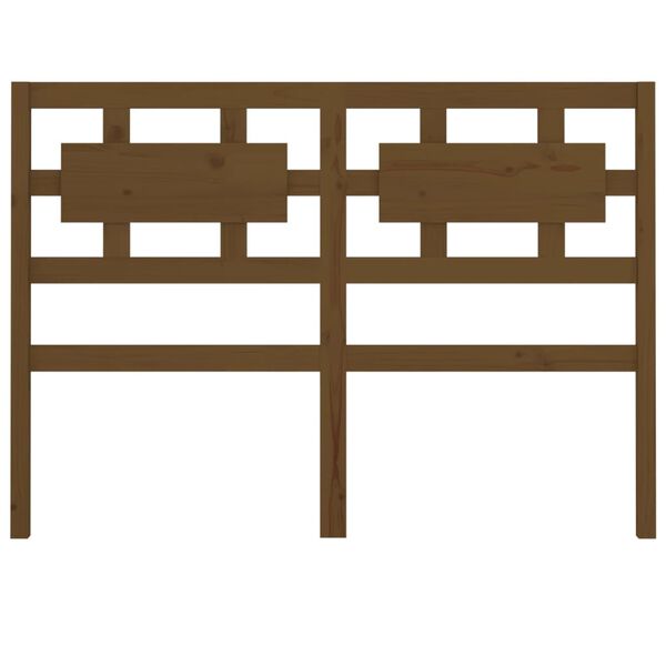 vidaXL S&auml;ngynp&auml;&auml;ty hunajanruskea 205,5x4x100 cm t&auml;ysi m&auml;nty