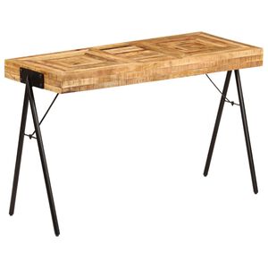 vidaXL Kirjoitusp&ouml;yt&auml; mangopuu 118x50x75 cm