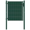 vidaXL Aitaportti PVC ja ter&auml;s 100x100 cm vihre&auml;