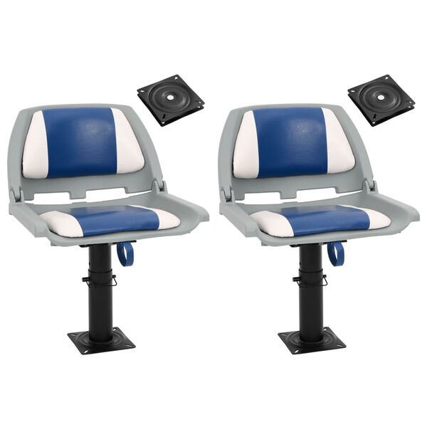 vidaXL Venetuolit 2 kpl jalustalla korkeuss&auml;&auml;dett&auml;v&auml; 360&deg; k&auml;&auml;ntyv&auml;