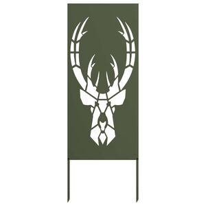 vidaXL Puutarhan yksityisyyden verho Oliivinvihre&auml; 50 x 140 cm