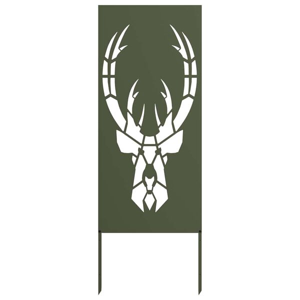 vidaXL Puutarhan yksityisyyden verho Oliivinvihreä 50 x 140 cm