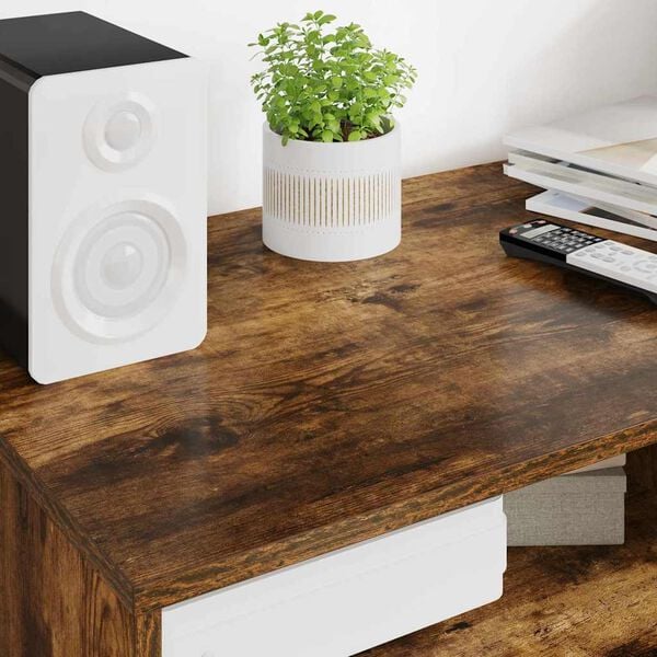 vidaXL TV-kaappi Savup&auml;hkin&auml; 100 x 48 x 43 cm Tekninen puu