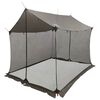 vidaXL Camping-teltta verkkoseinill&auml; Ruskea Harmaa 270 x 210 x 210 cm