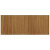 vidaXL Matto suorakaide ruskea 80x200 cm bambu