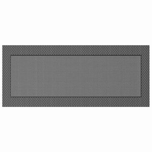 vidaXL Ulkok&auml;ytt&ouml;&ouml;n tarkoitettu matto Chevron ARAKIL Mustat ja harmaa