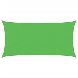vidaXL Aurinkopurje 160 g/m&sup2; vaaleanvihre&auml; 2x3,5 m HDPE