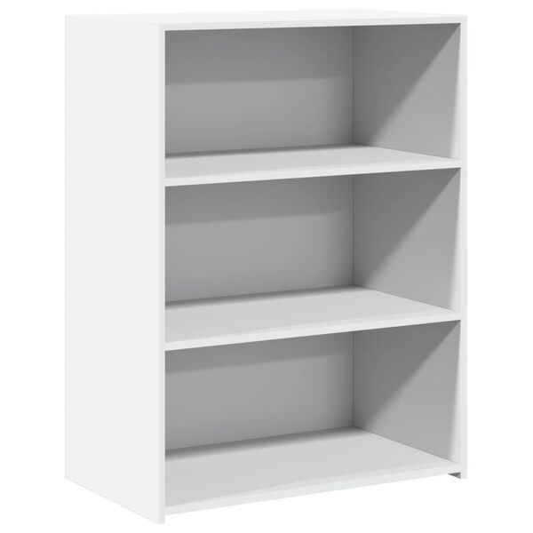 vidaXL Senkki valkoinen 70x41x93 cm tekninen puu