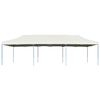 vidaXL Kokoontaittuva pop-up juhlateltta 3 x 9 m kerma