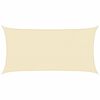 vidaXL Aurinkopurje 160 g/m&sup2; kerma 2x3,5 m HDPE