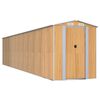 vidaXL Puutarhavaja vaaleanruskea 192x938x223 cm galvanoitu ter&auml;s