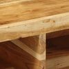 vidaXL Sein&auml;lle asennettava TV-kaappi 80x30x19 cm massiivipuu akaasia