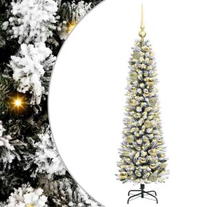 vidaXL Tekojoulukuusi valkoinen 120 cm PVC ja Metalli ja Muovi