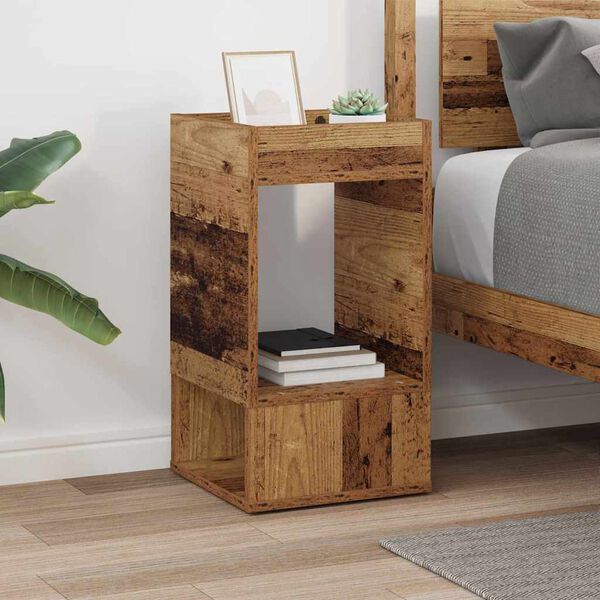 vidaXL P&auml;&auml;typ&ouml;yt&auml; Vanha puu 30 x 30 x 56 cm Tekninen puu