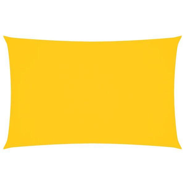 vidaXL Aurinkopurje Oxford-kangas suorakaide 4x7 m keltainen