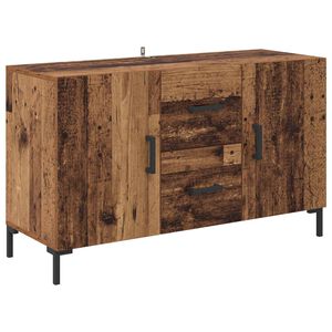 vidaXL Sivup&ouml;yt&auml; Vanha Puu 100 x 36 x 60 cm Tekninen puu