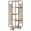 vidaXL Korkea kaappi Sonoma-tammi 60 x 37,5 x 144 cm Tekninen puu