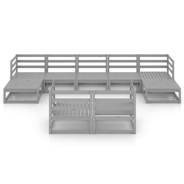 vidaXL 9-osainen Puutarhasohvasarja t&auml;ysi m&auml;nty