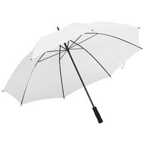 vidaXL Sateenvarjo valkoinen 130 cm