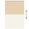 vidaXL Rullaverho Blackout Beige 110x150 cm Kankaan leveys 105,7 cm