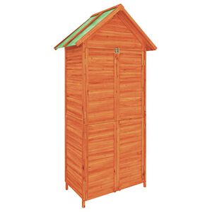 vidaXL Puutarhavaja ruskea 89x52,5x175 cm t&auml;ysi m&auml;nty