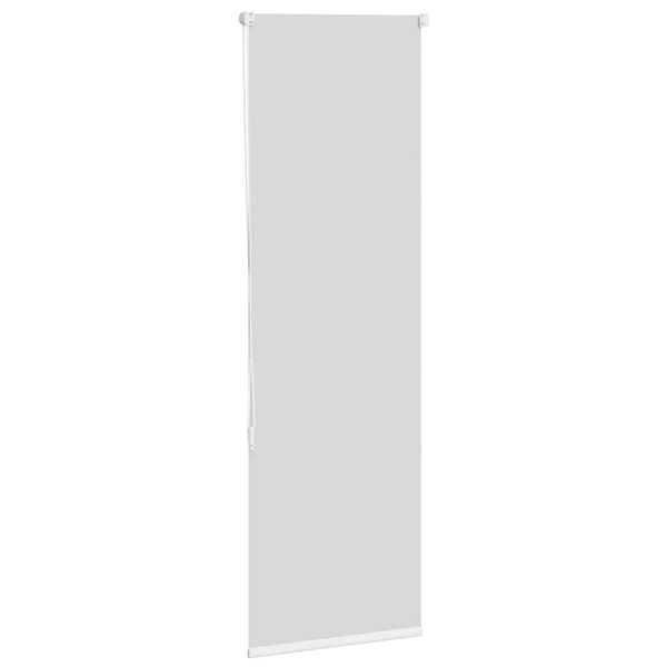vidaXL Rullaverho Blackout valkoinen 55x150 cm Kankaan leveys 50,7 cm