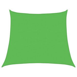 vidaXL Aurinkokenk&auml;purje 160 g/m&sup2; Puolisuunnikas vaaleanvihre&auml; 4/5x4 m HDPE