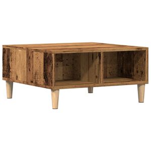 vidaXL Sohvap&ouml;yt&auml; vanhaa puuta 60x60x30 cm tekninen puu