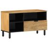 vidaXL TV Kaappi Ruskea 80x33x46 cm Massiivipuu Mango