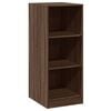 vidaXL Vaatekaappi ruskea tammi 48x41x102 cm lastulevy