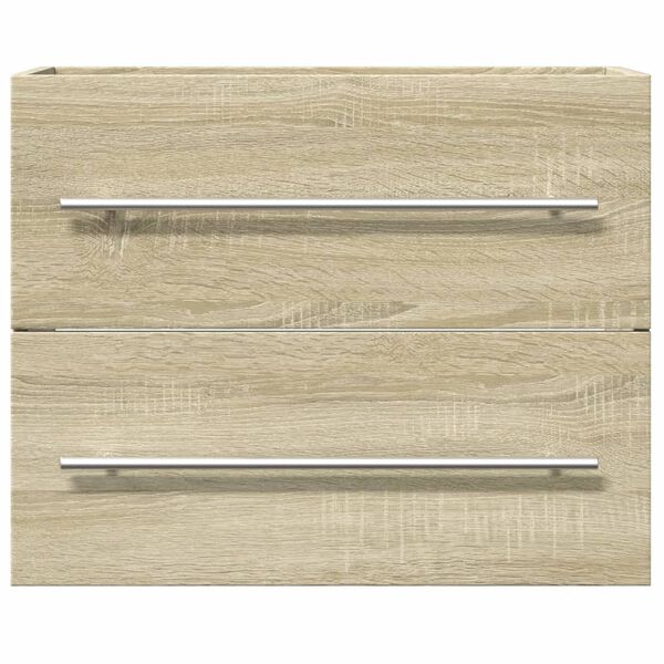 vidaXL Allaskaappi Sonoma-tammi 60x38,5x48 cm lastulevy