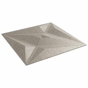vidaXL Sein&auml;paneelit T&auml;hti 24 pcs T&auml;htibetoni 50 x 50 cm XPS Vaahdon