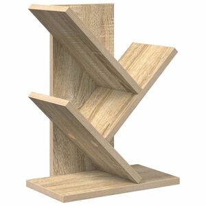vidaXL Puun Kirjahylly 3-tasoa 30 x 18 x 40 cm Tekninen puu