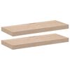 vidaXL Kelluvat hyllyt 2 kpl 60x23,5x4 cm tekninen puu