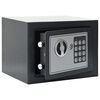 vidaXL Digitaalinen suoja lukkoon Tummanharmaa 23 x 17 x 17 cm Ter&auml;s