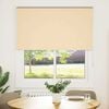 vidaXL Rullaverho Blackout Beige 130x130 cm Kankaan leveys 126,6 cm