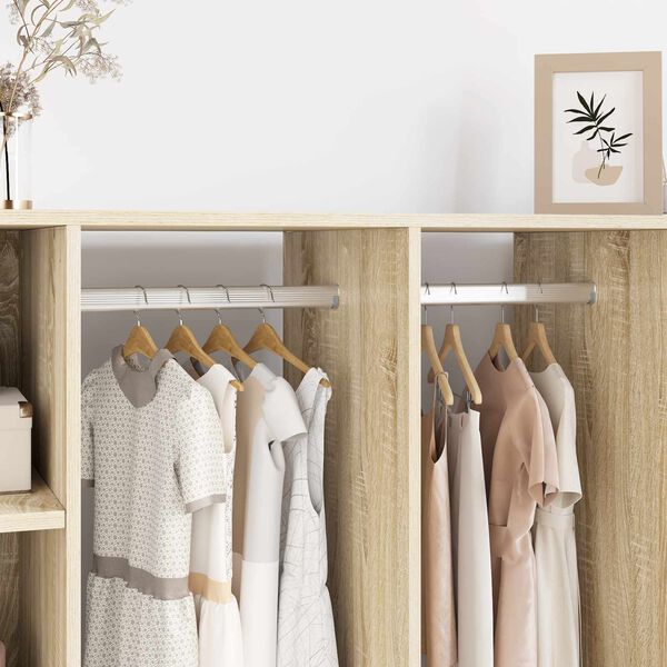 vidaXL Kaapintanko 12 pcs Hopea 764 x 15 x 29 mm Alumiiniseos