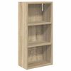 vidaXL Kylpyhuoneen sein&auml;kaappi Sonoman tammi 30 x 16 x 62,5 cm