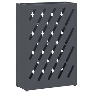 vidaXL Sateenvarjoteline Antrasiitti 28 x 12 x 41 cm Ter&auml;s