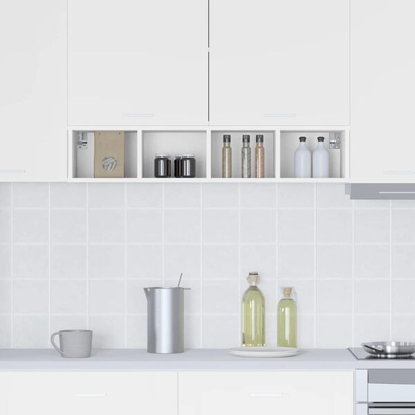 vidaXL Henkarikaappi Valkoinen 20 x 29,5 x 100 cm Tekninen puu