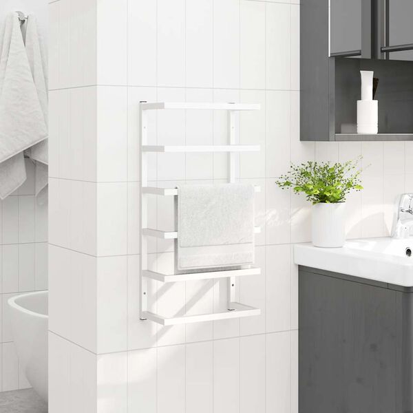 vidaXL Pyyheteline valkoinen 24x12x48 cm ter&auml;s