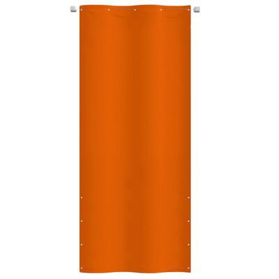 vidaXL Parvekkeen suoja oranssi 100x240 cm Oxford kangas