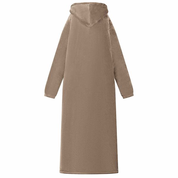 vidaXL Viltti-huppari Camel 150 x 87 cm Fleece ja flanelli