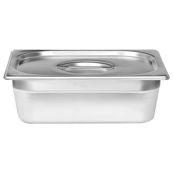 vidaXL Chafing-vuoka Hopea Ruostumaton ter&auml;s