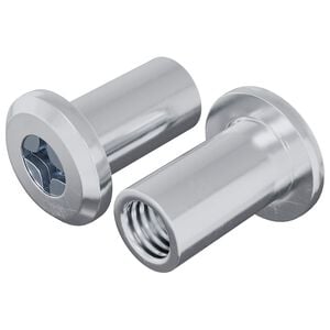 vidaXL Lukituspultti 2 pcs Hopea M6 x 15 mm Ter&auml;s